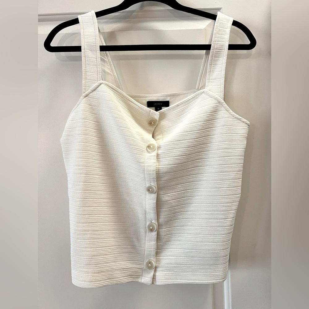 Jcrew button up tank